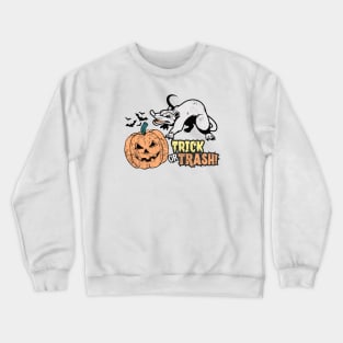 Trick-or-trash Crewneck Sweatshirt